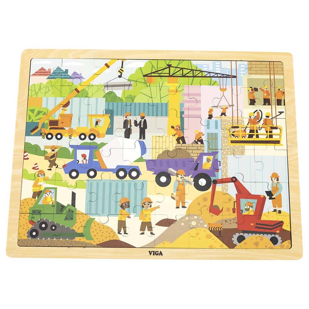 Construction Area Puzzle 48Pcs