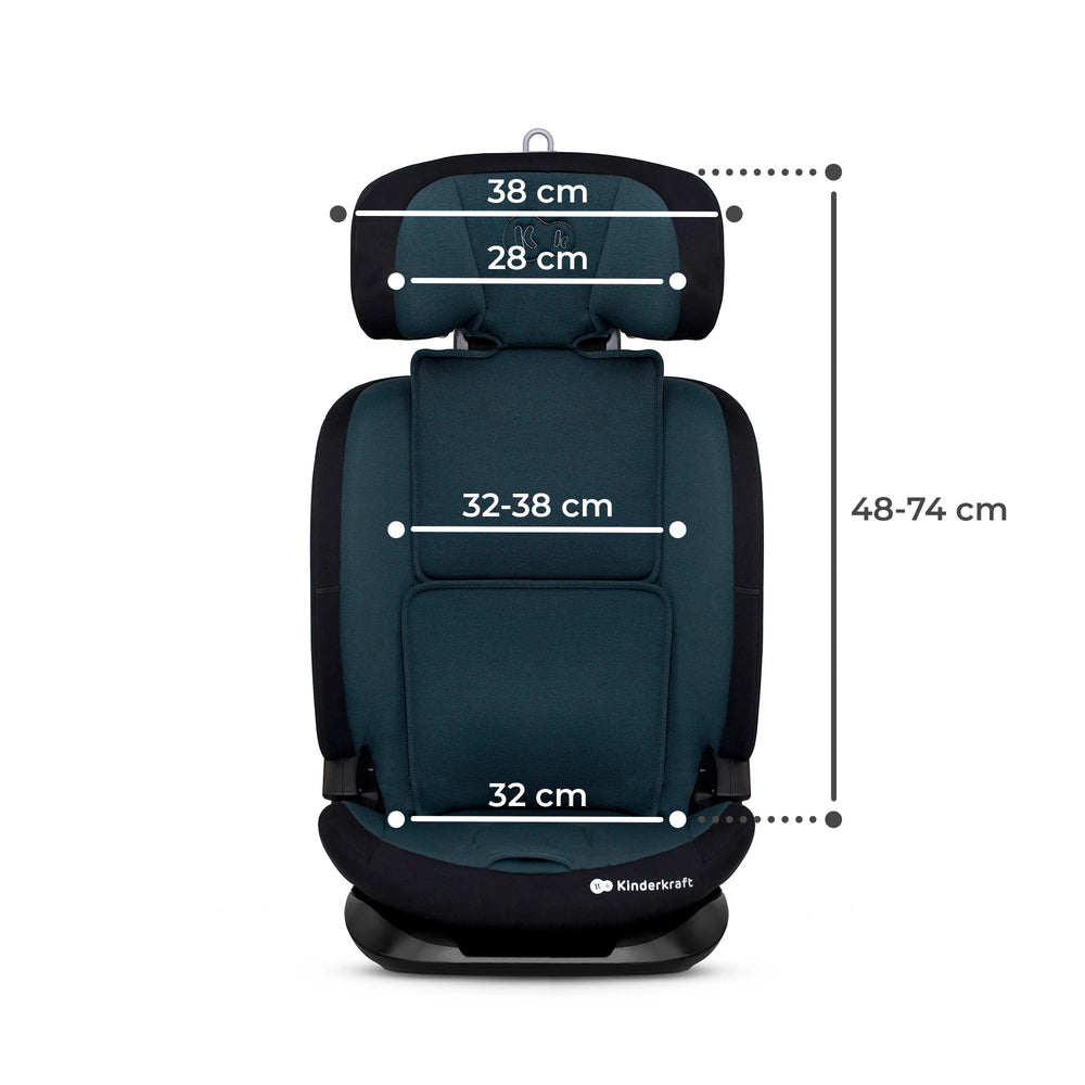 Kinderkraft - OneTo3 I-Size Car Seat - Black