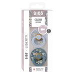 Bibs-Liberty 2 Pack Colour Latex Size 1-Capel/Dusty blue