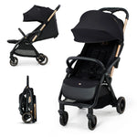 Kinderkraft - Apino Compact Auto-fold Baby Stroller - Black