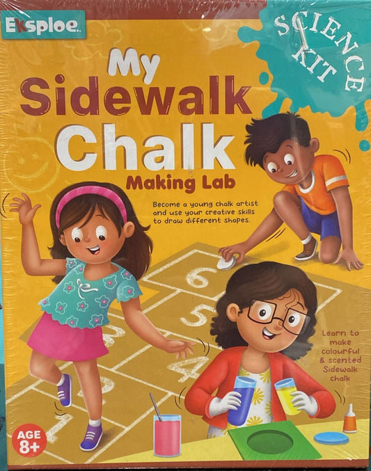My Sidewalk Chalk Making Lab