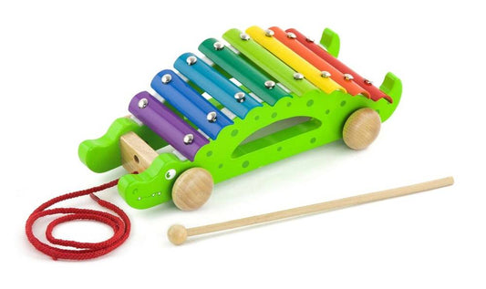 Pull Along Xylophone Crocodile - Viga