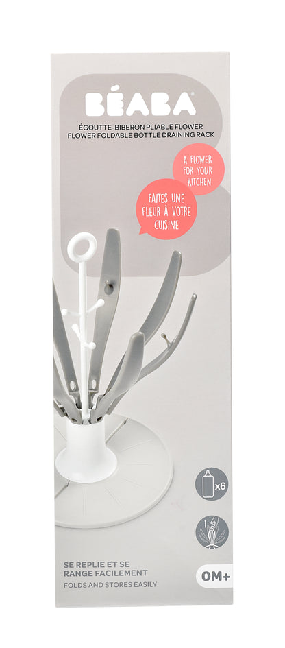 Beaba Flower Foldable Draining Rack Grey