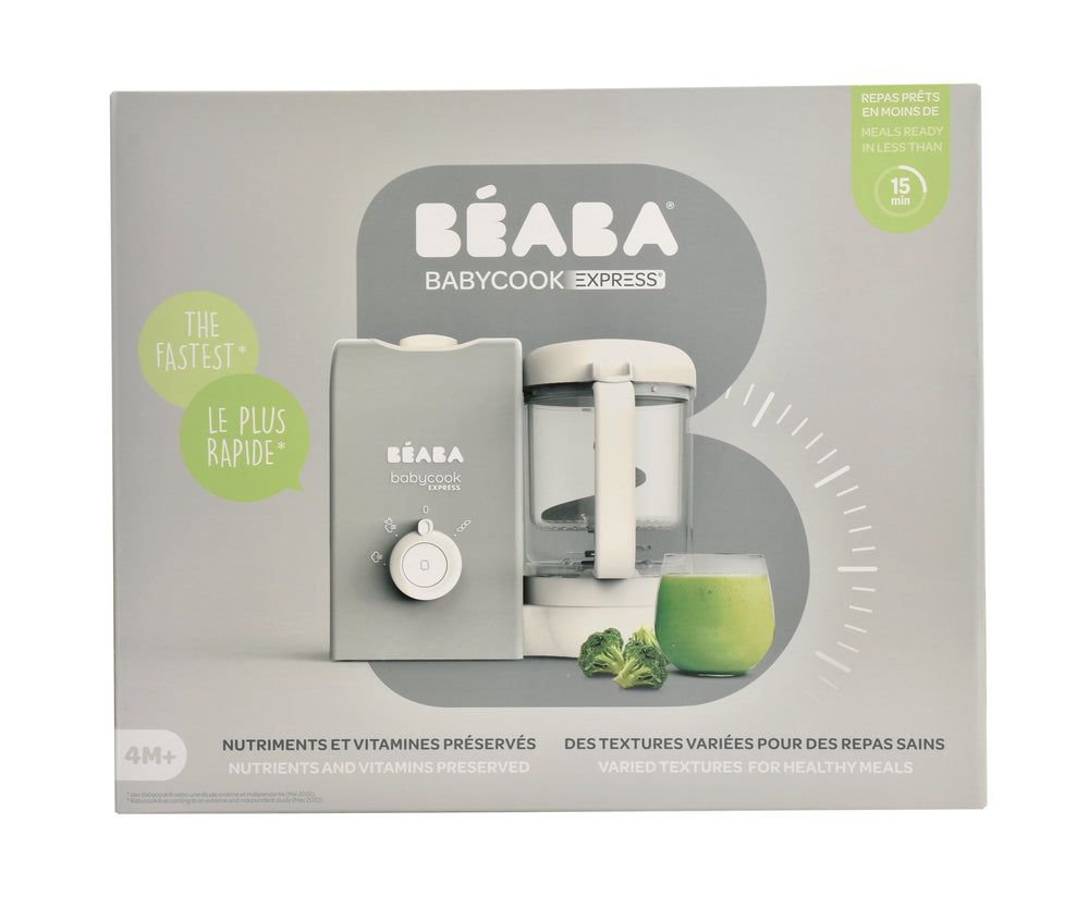 Beaba Babycook Express 4-in-1 Baby Food Maker - Velvet Grey
