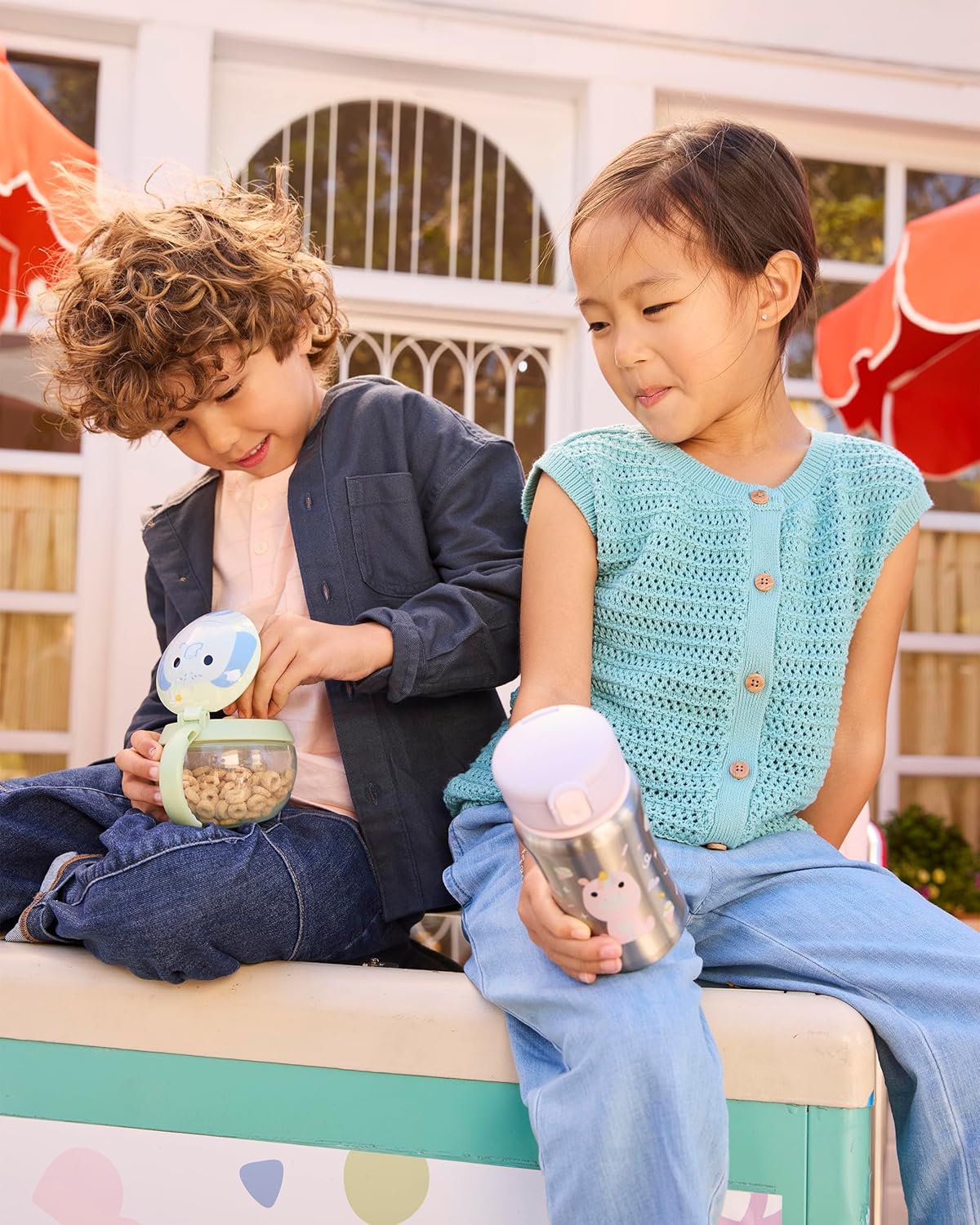Skip Hop Besties Squad Snack Cup Elephant