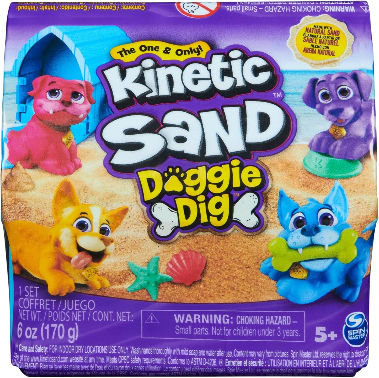 Kinetic Sand Doggie Dig