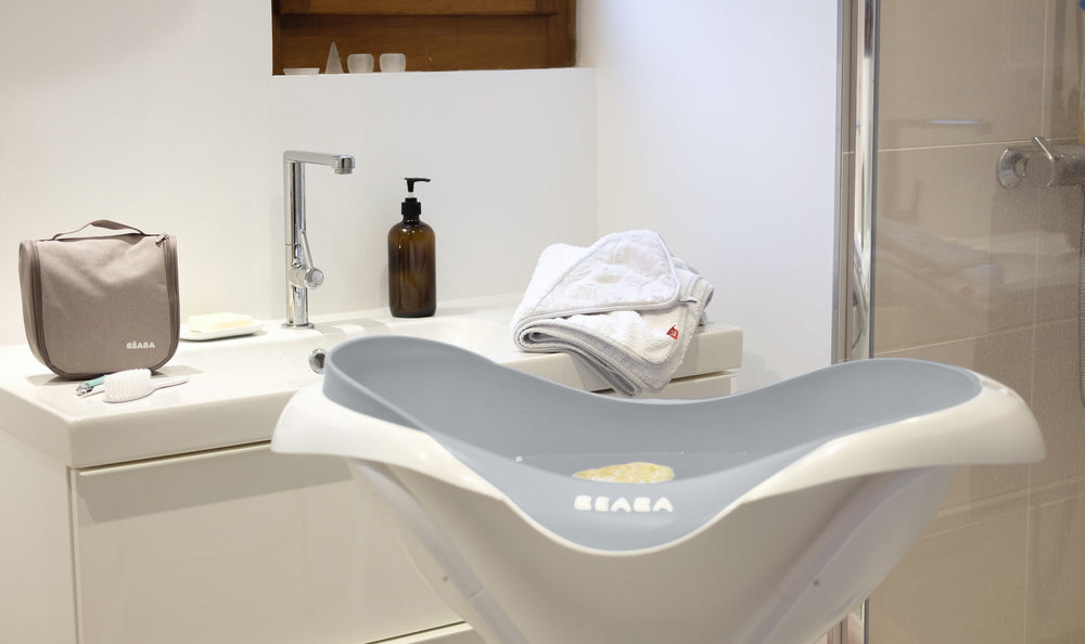 Beaba Camele'O Bath Foot Support Stand - Light White