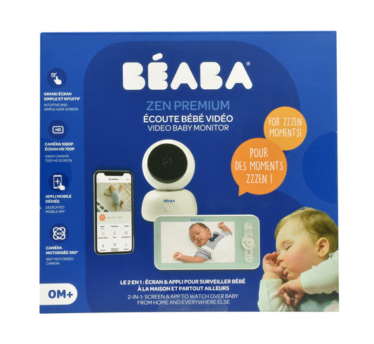 Beaba - Zen Connect Premium Video Baby Monitor