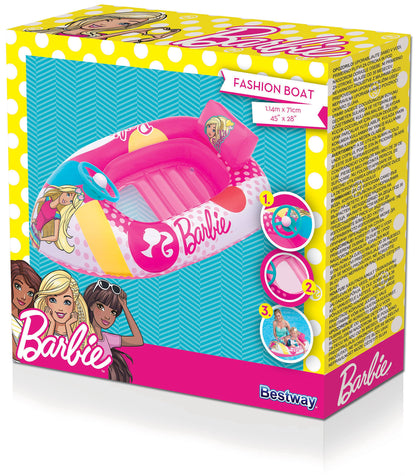 Bestway-Barbie Beach Boat Inflatable Pools