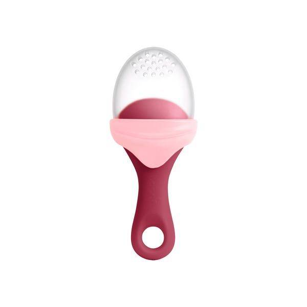 Boon PULP Silicone Feeder - Pink/Wine