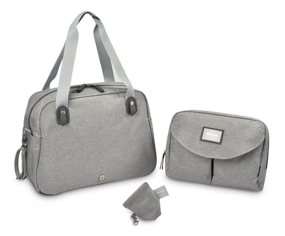 Beaba Geneva II Changing Bag Heather Grey