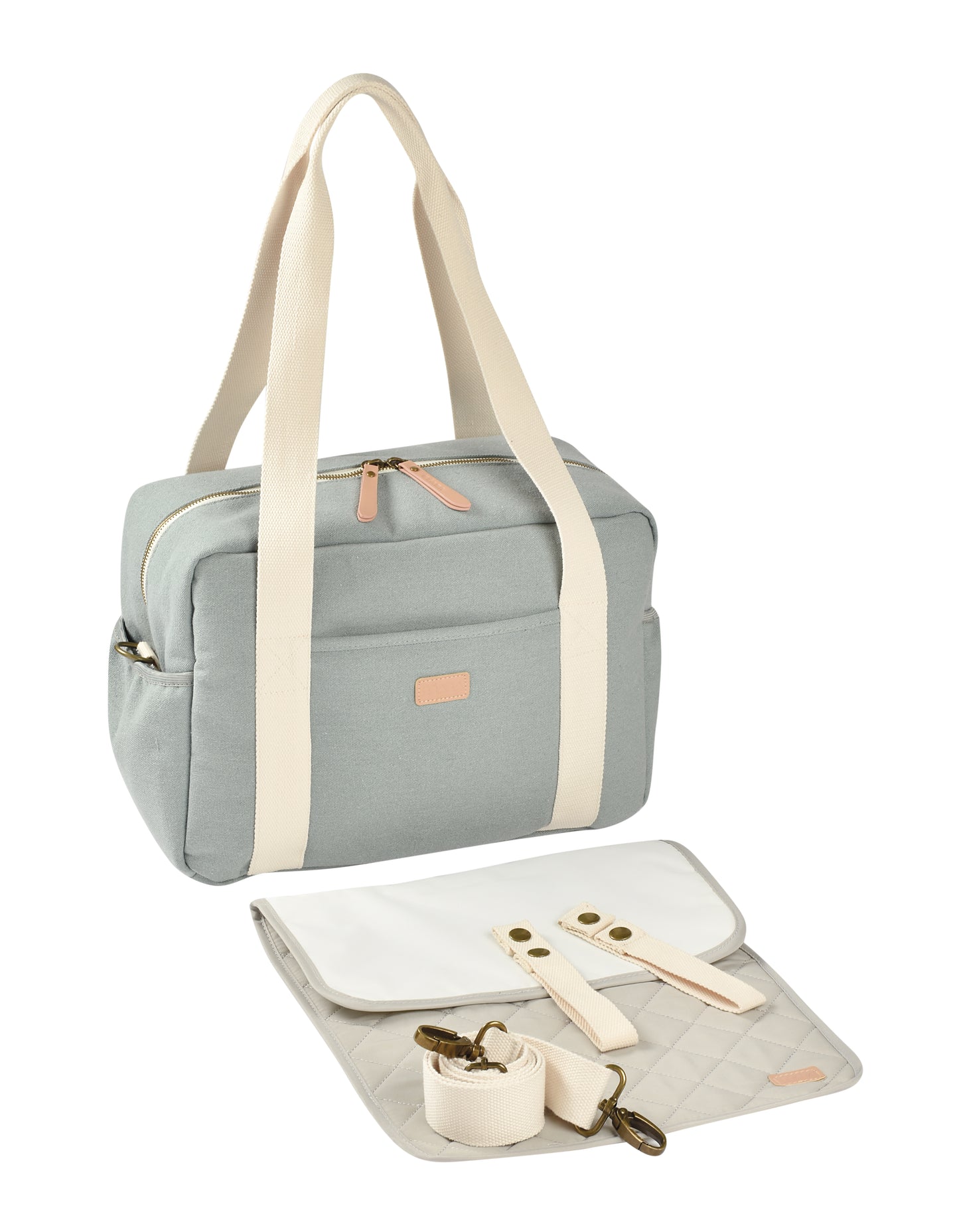 Beaba- Paris Changing Bag-Sage Green