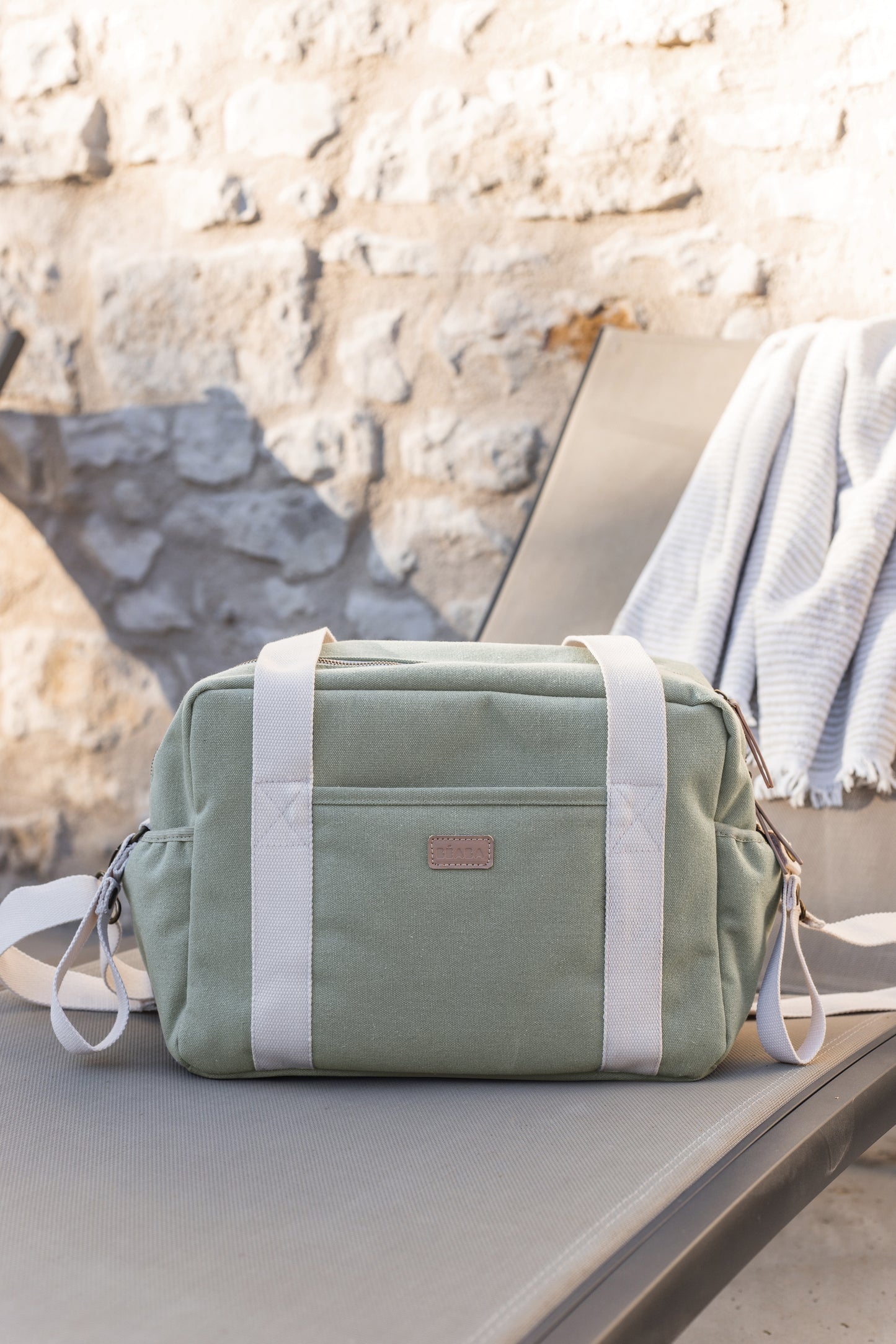 Beaba- Paris Changing Bag-Sage Green