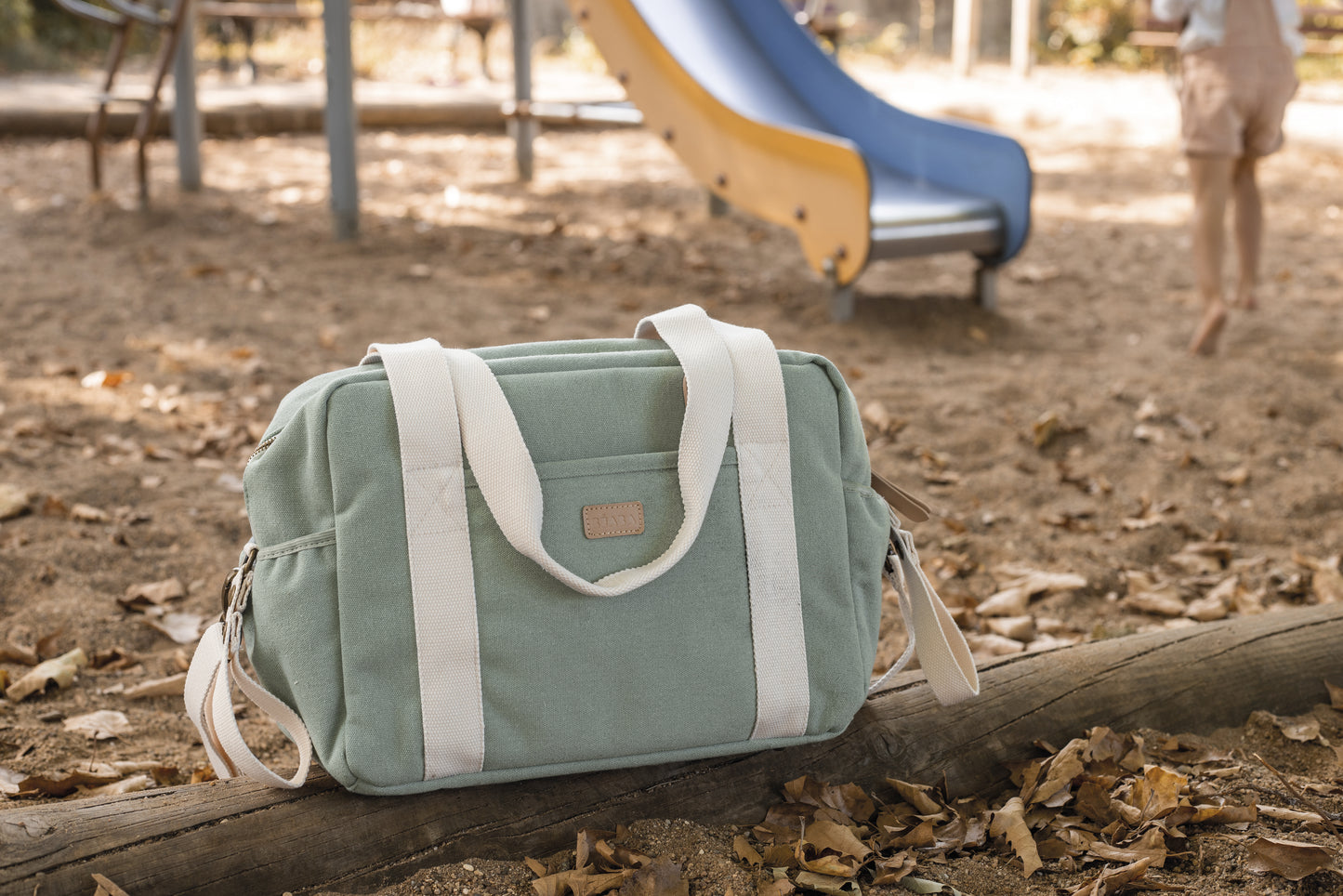 Beaba- Paris Changing Bag-Sage Green