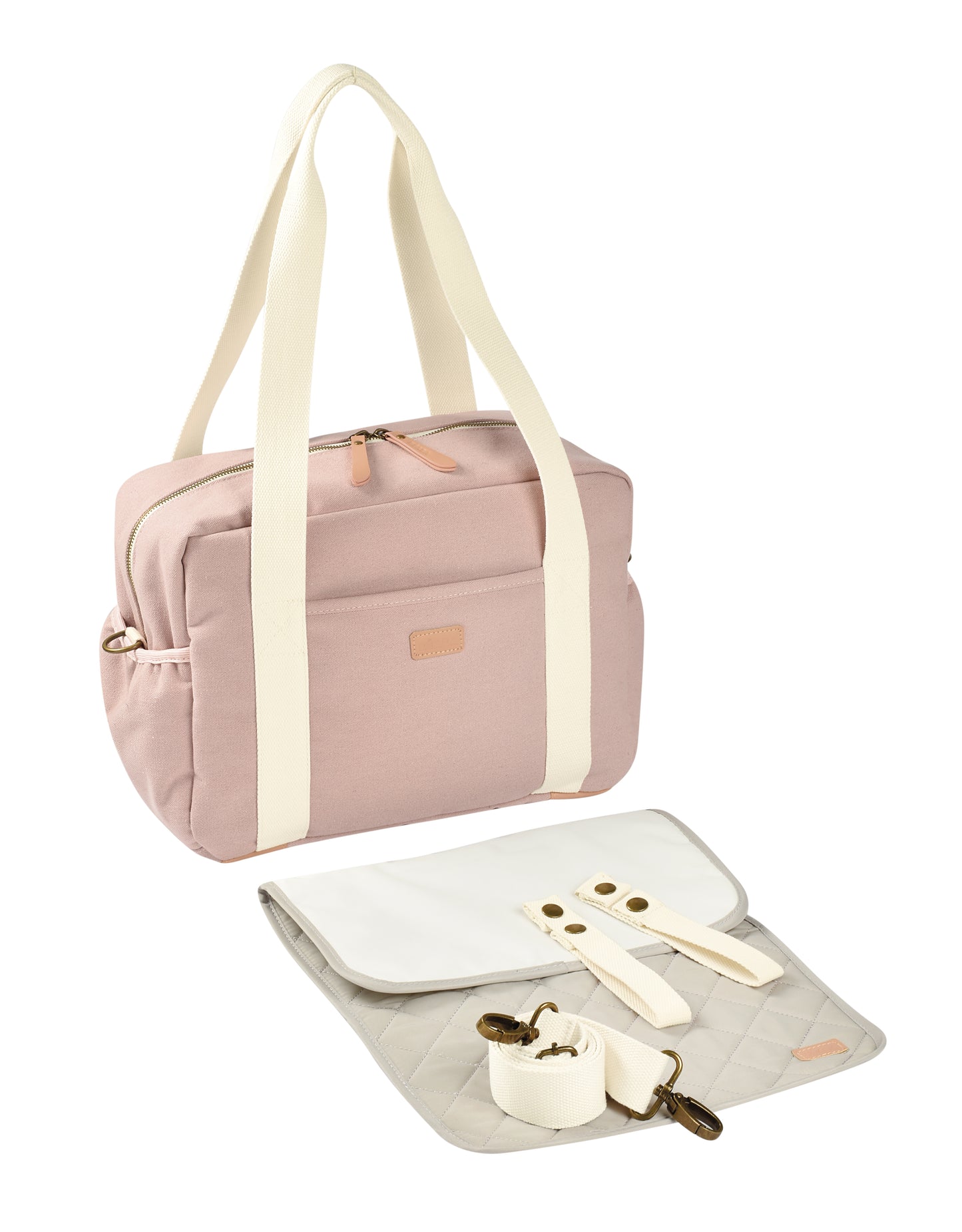 Beaba- Paris Changing Bag-Dusty Pink