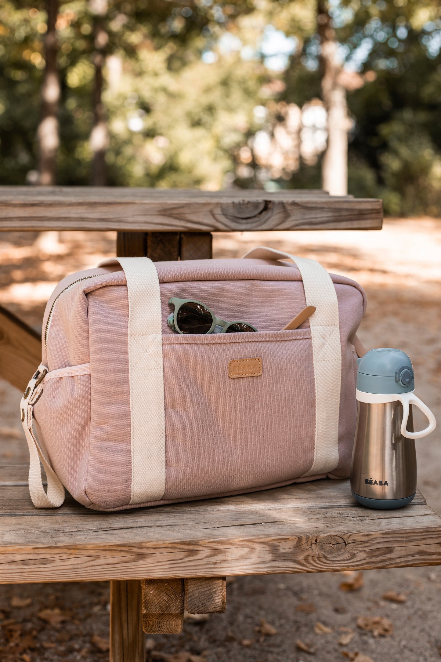 Beaba- Paris Changing Bag-Dusty Pink