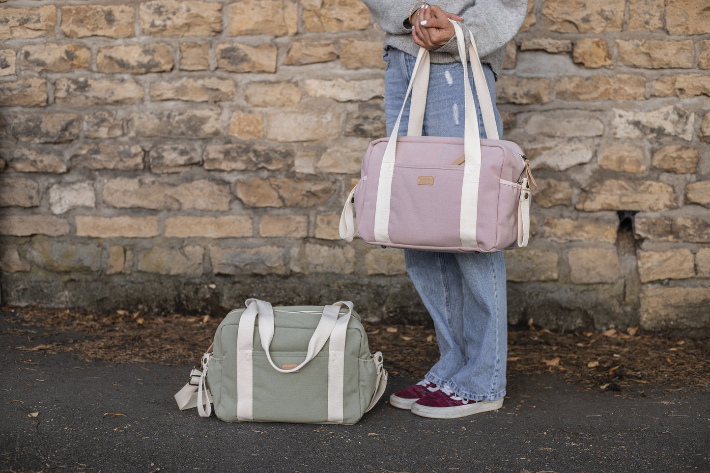 Beaba- Paris Changing Bag-Dusty Pink