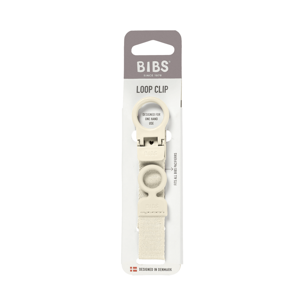 BIBS Loop Clip - Ivory