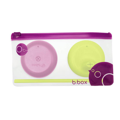 b.box - Universal Silicone Lid Travel Pack-Passion Splash