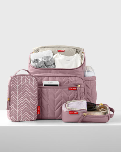 SkipHop - Main Frame Backpack -Mauve Mist