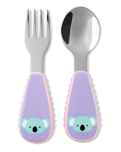 SkipHop Zootensils Fork & Spoon-Koala