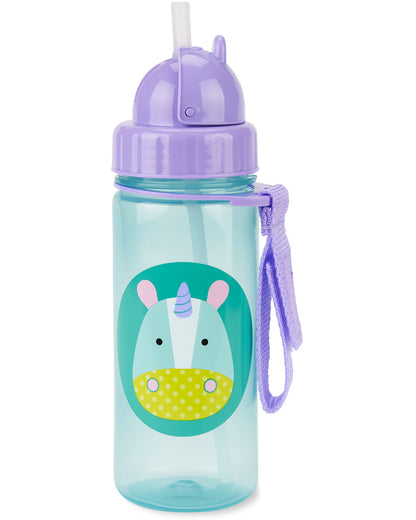 SkipHop Zoo Straw Bottle Unicorn