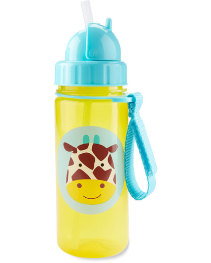 SkipHop Zoo Straw Bottle Giraffe