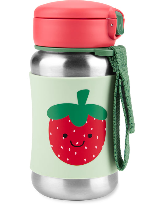 SkipHop - Spark Style Straw Bottle - Strawberry