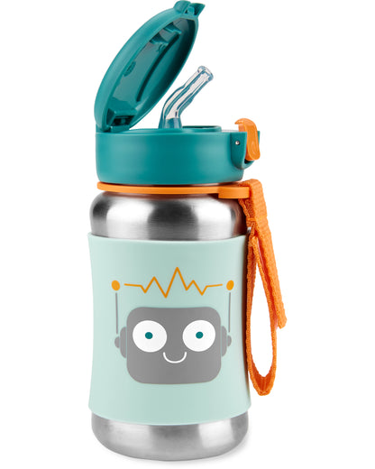 SkipHop - Spark Style Straw Bottle - Robot