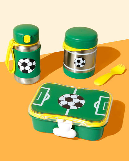 SkipHop - Spark Style Straw Bottle - Football