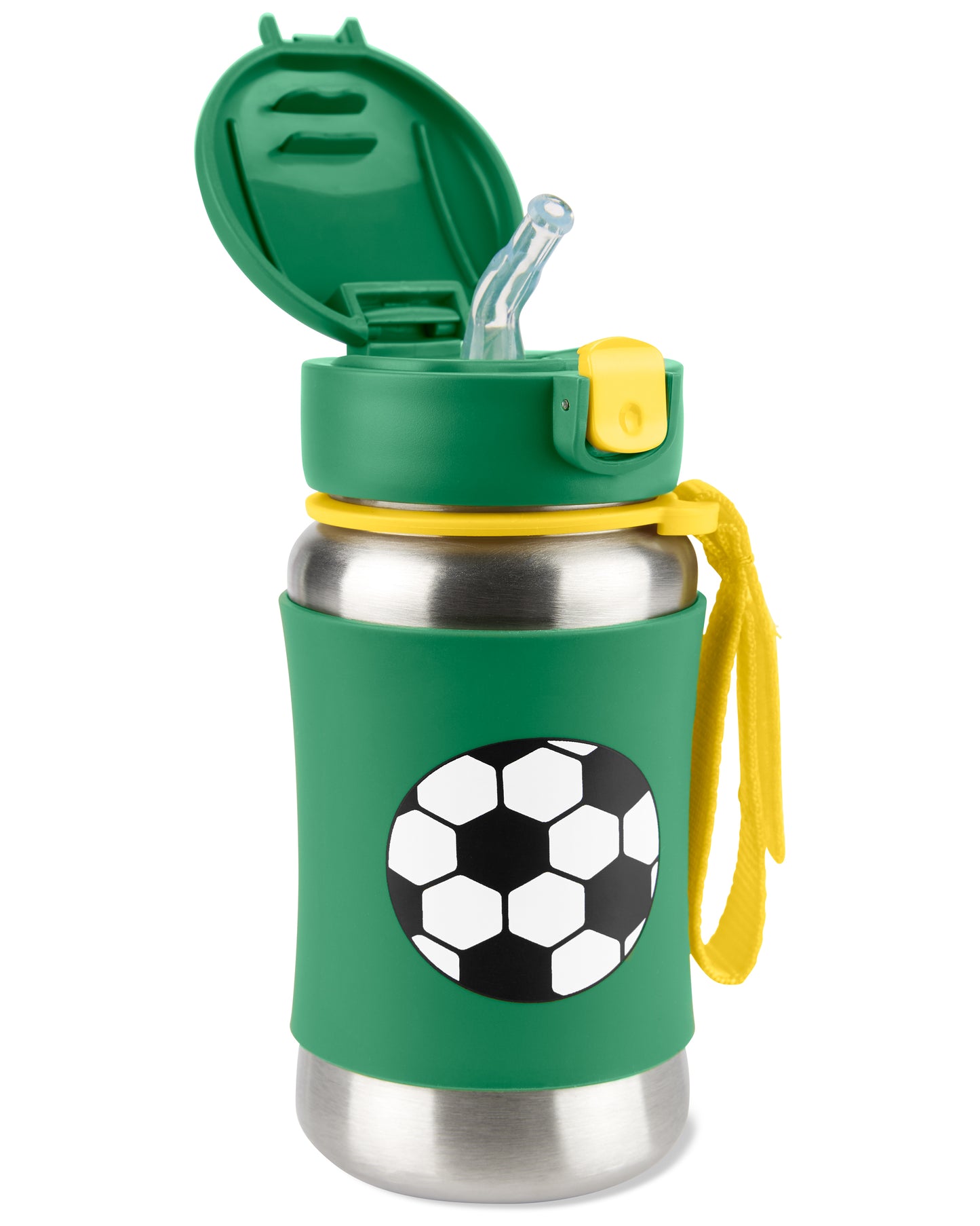 SkipHop - Spark Style Straw Bottle - Football