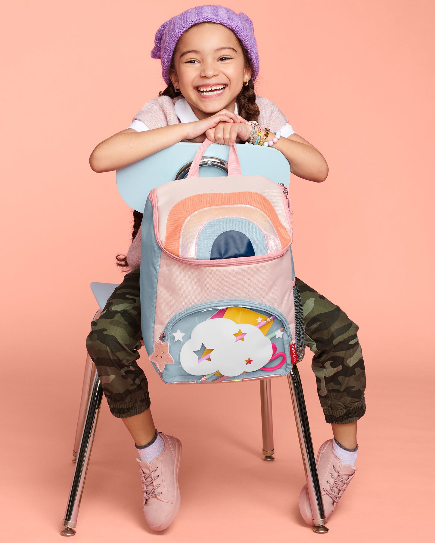 Skip Hop-Spark Style Big Backpack-Sky