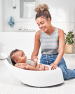 Skip Hop Moby Smart Sling 3-Stage Baby Bath Tub – White