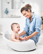 Skip Hop Moby Smart Sling 3-Stage Baby Bath Tub – White