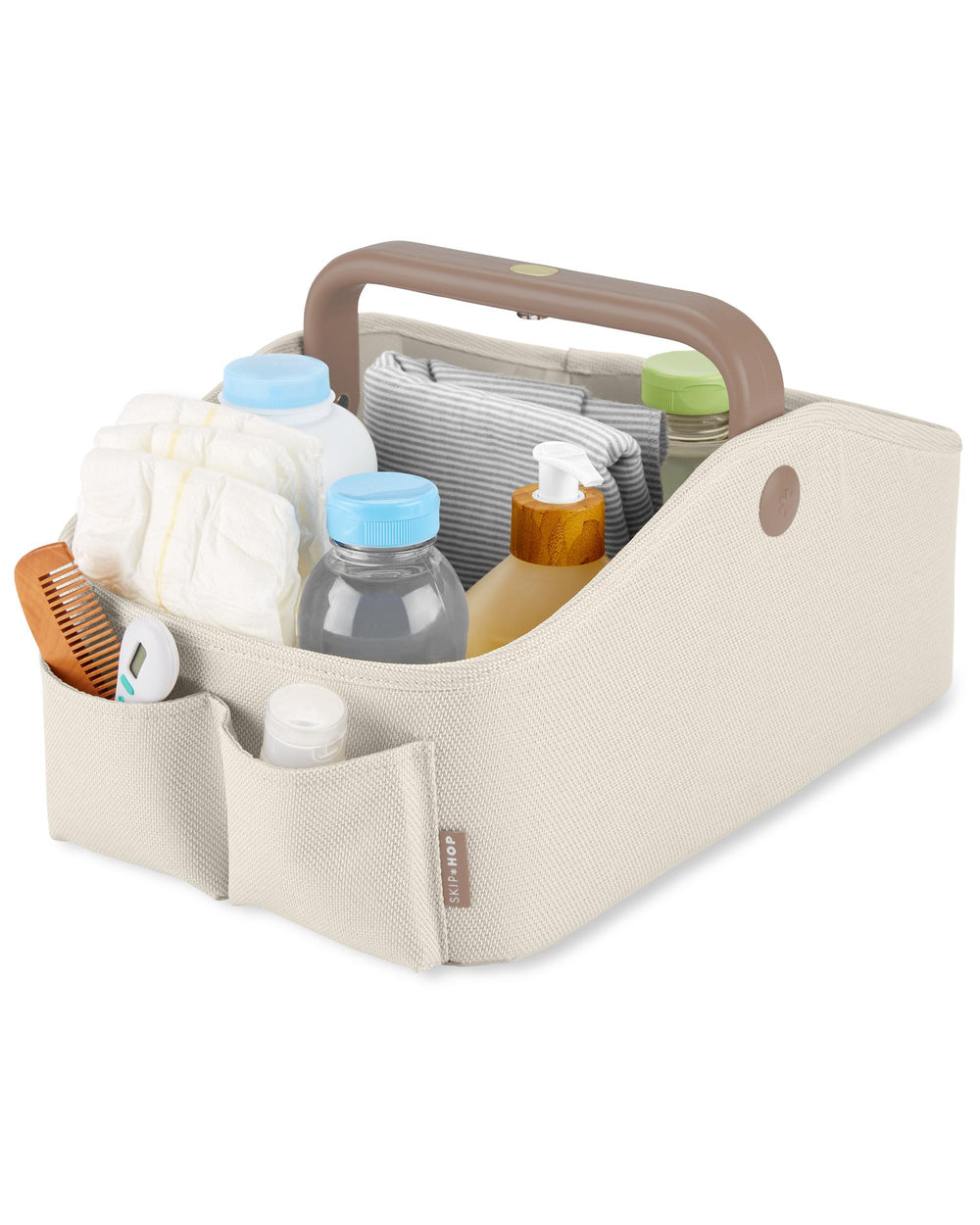 Skip Hop Light-Up Diaper Caddy - White