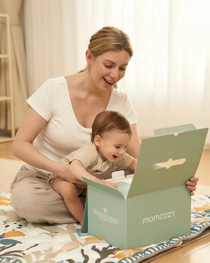 Momcozy Elite Baby Kit gift presentation