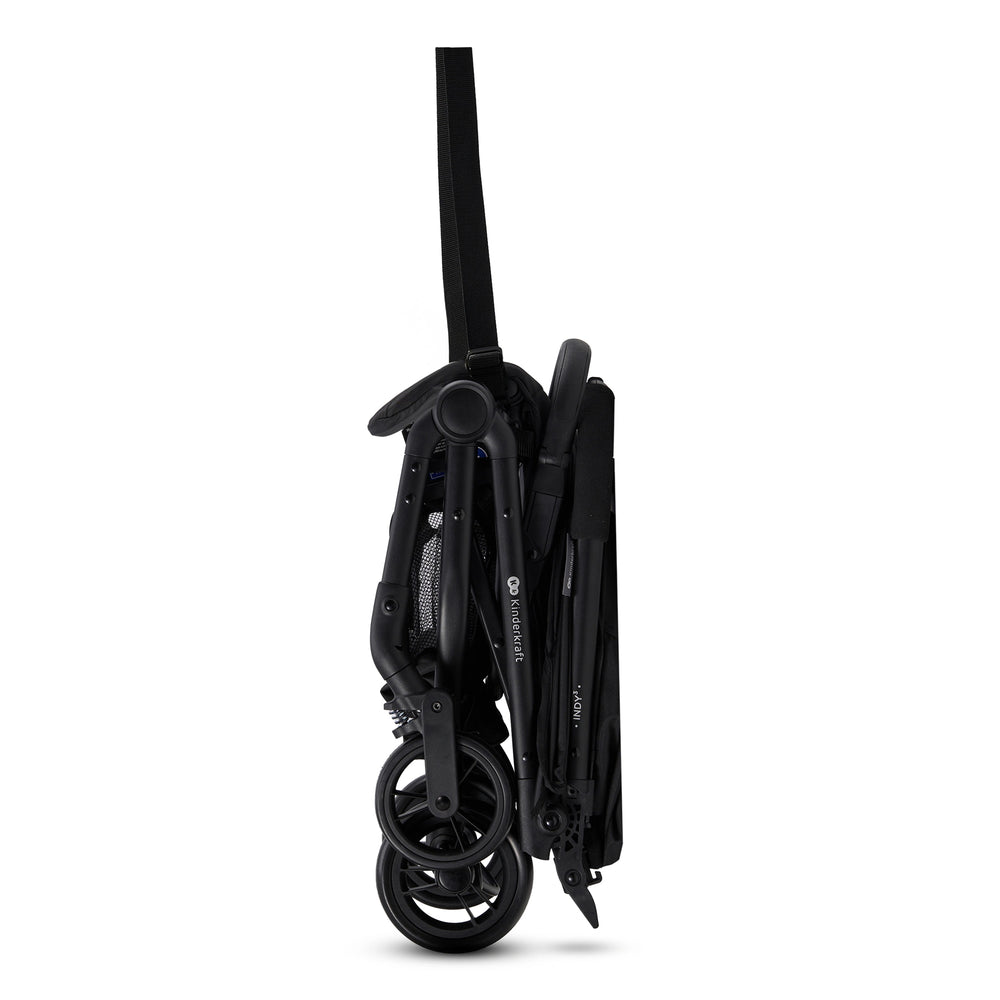 Kinderkraft - Indy 3 Pushchair Travel Stroller - Onyx Black