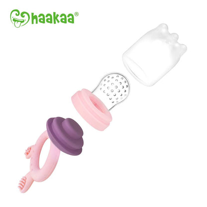 Haakaa - Fresh Food Feeder and Teether - Pink