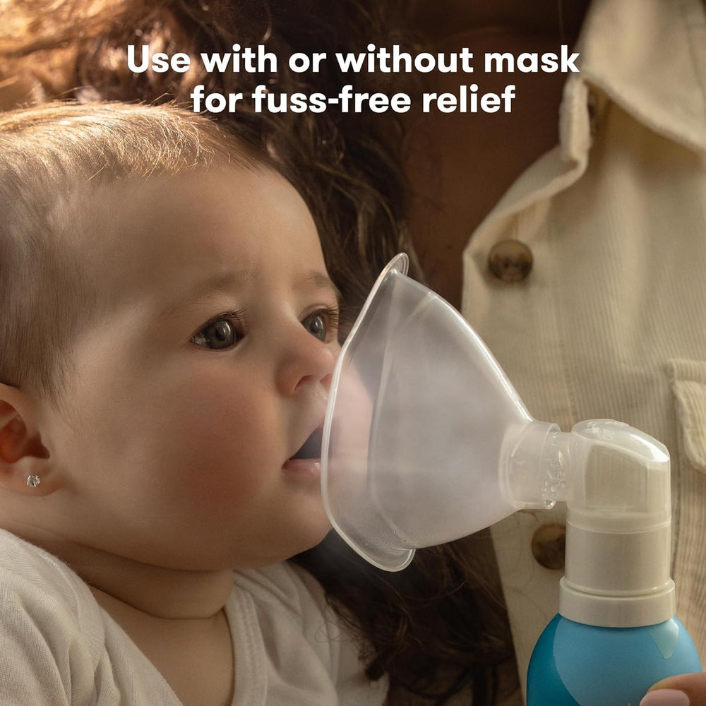 Frida Baby Saline Mist Inhaler - Natural Nasal Congestion Relief for Babies