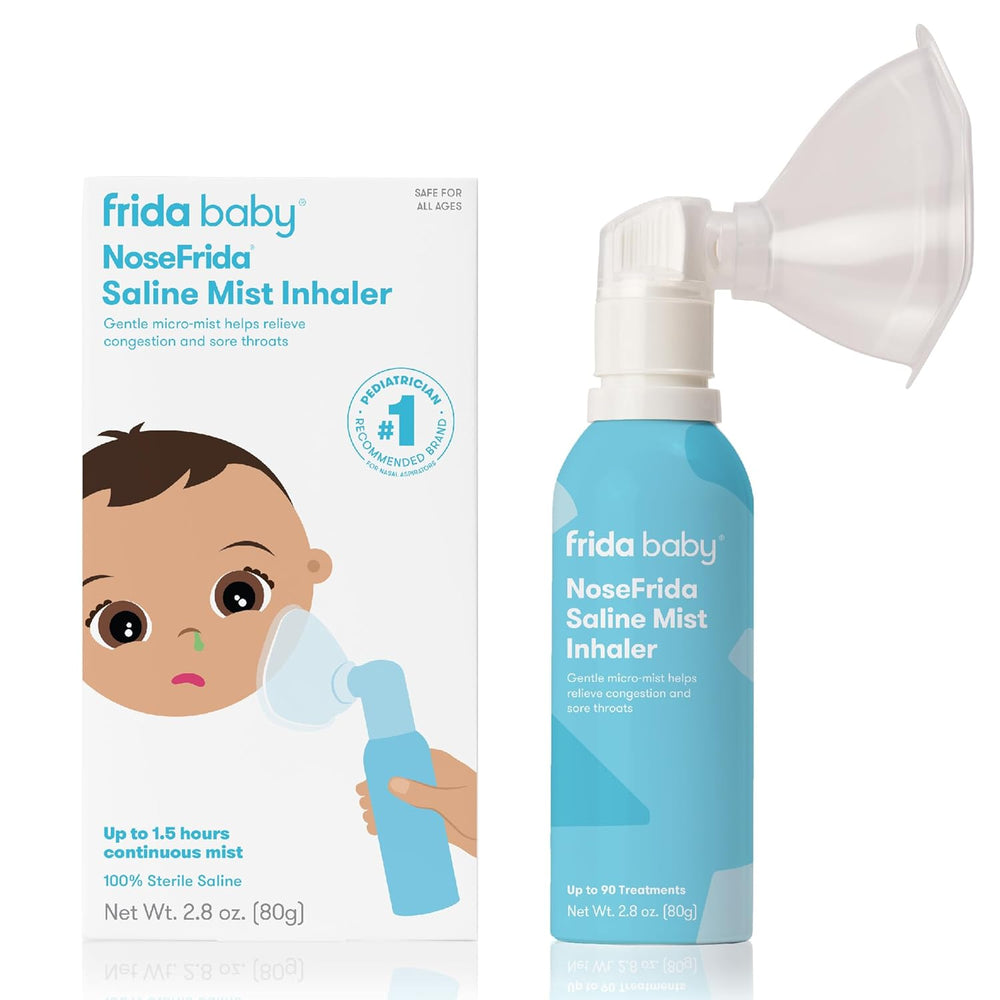 Frida Baby Saline Mist Inhaler - Natural Nasal Congestion Relief for Babies