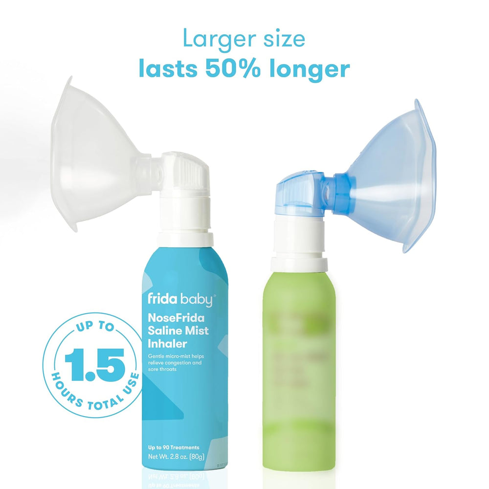 Frida Baby Saline Mist Inhaler - Natural Nasal Congestion Relief for Babies