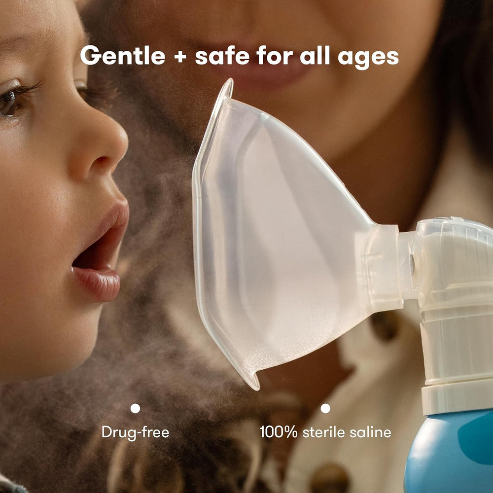Frida Baby Saline Mist Inhaler - Natural Nasal Congestion Relief for Babies