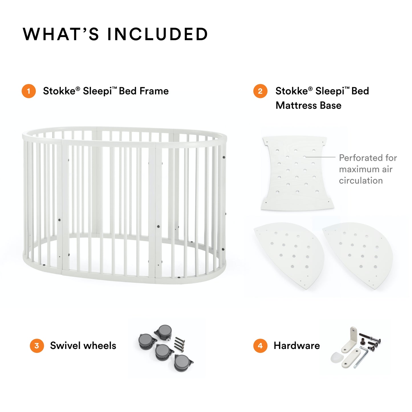 Stokke® Sleepi™ Bed V3-White