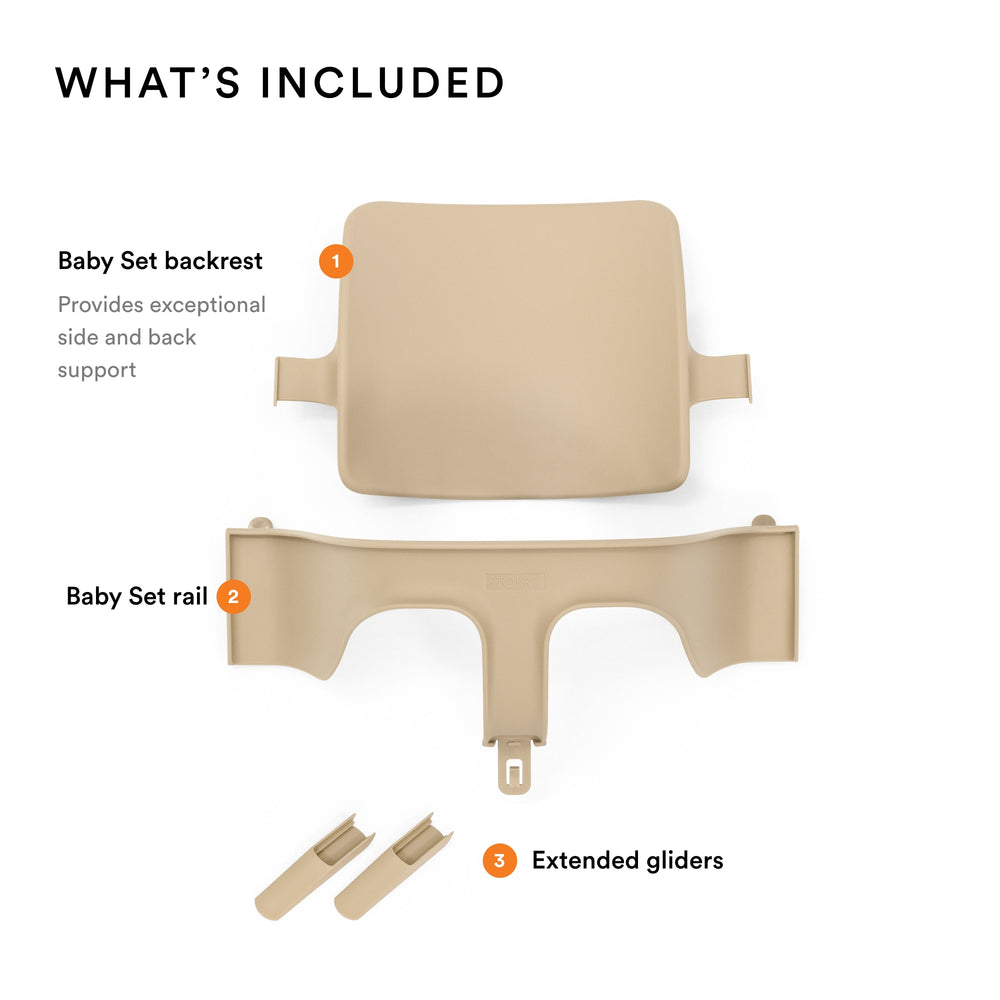 Tripp Trapp Baby Set V2 Black