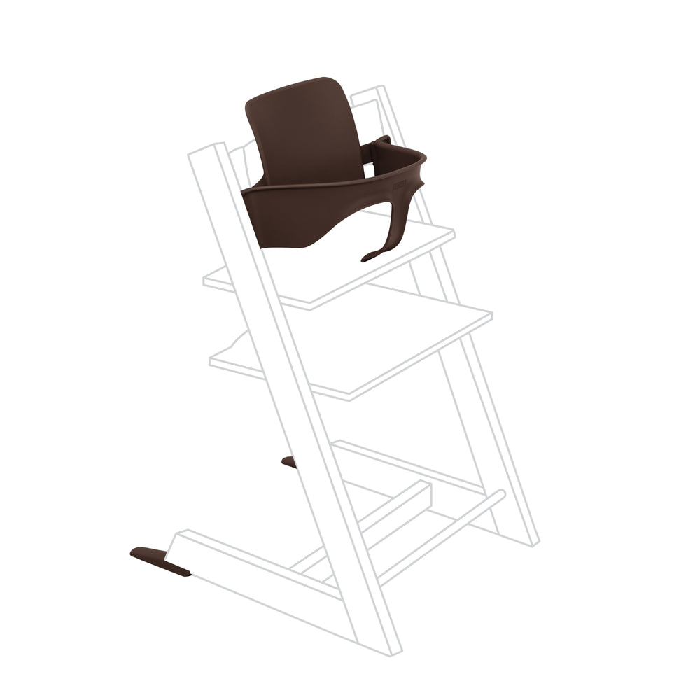 stokke care walnut Stokke Tripp Trapp Baby Set Walnut Brown – Little Wings