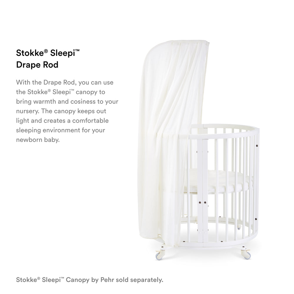 Stokke Sleepi Drape Rod White