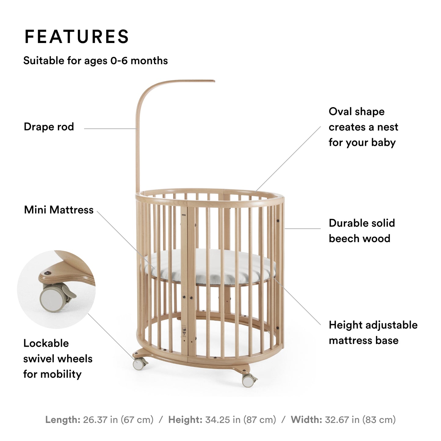 Stokke Sleepi Mini Natural