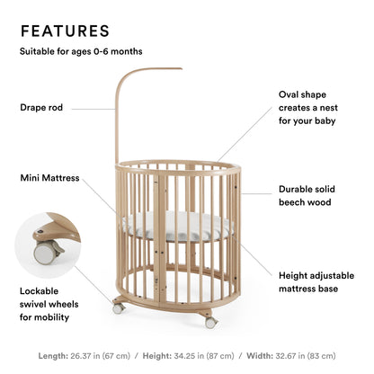 Stokke Sleepi Mini Natural