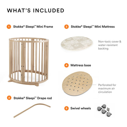 Stokke Sleepi Mini Natural