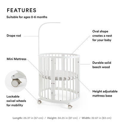 Stokke Sleepi Mini White